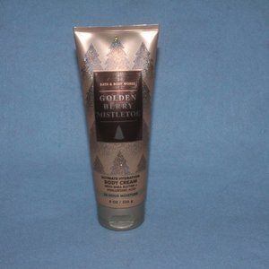 BATH AND BODY WORKS: Golden Berry Mistletoe Body Cream